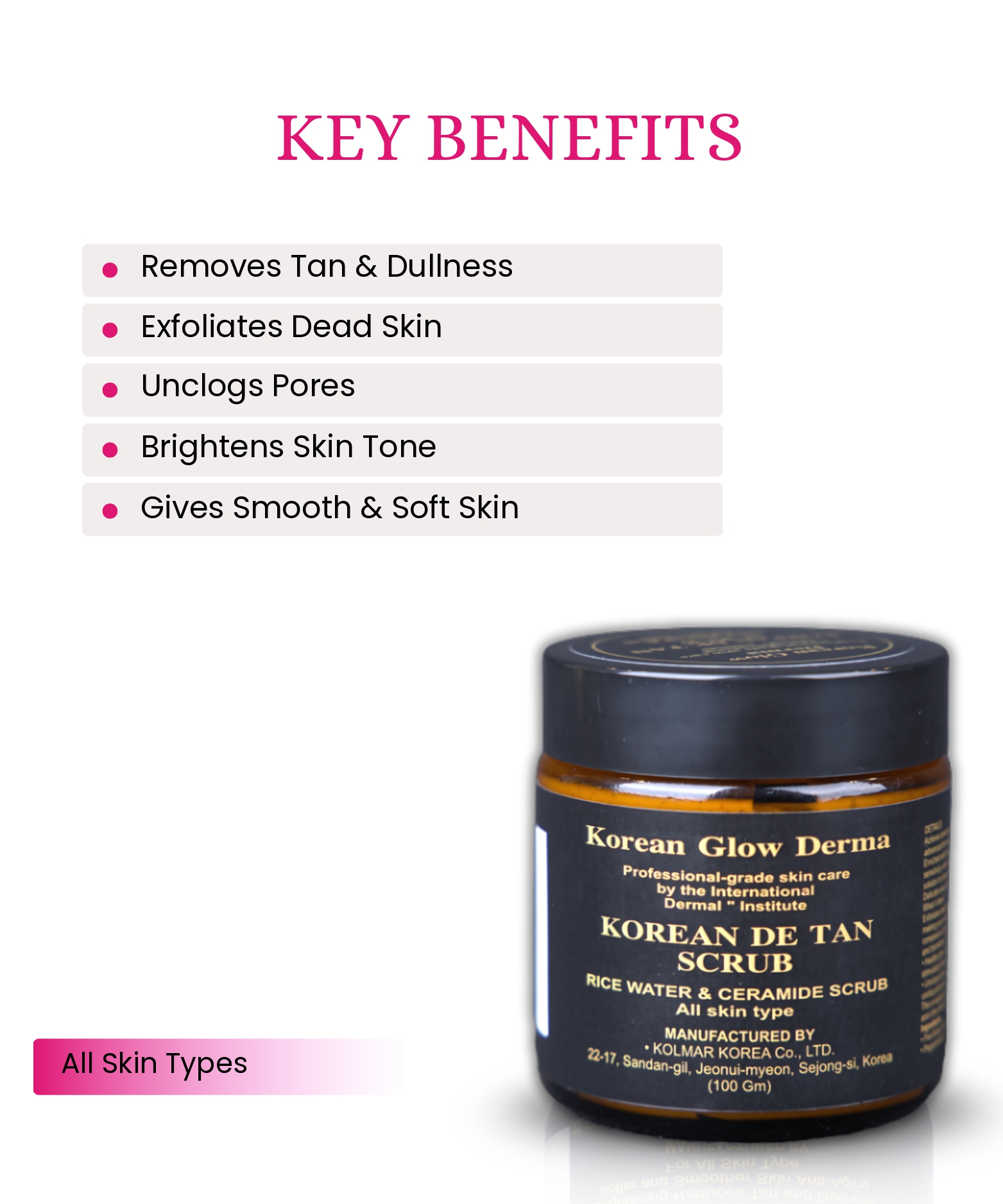Korean De Tan Scrub - Image 4